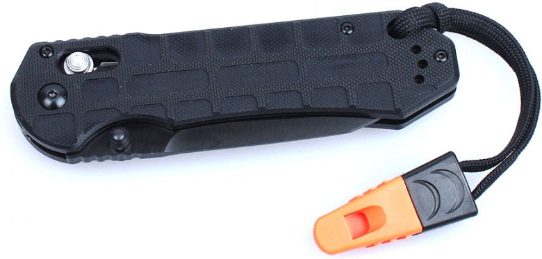 GANZO Zatvárací nôž G7453P 440C/G10 Black - black (G7453P-BK)