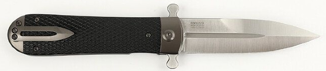 GANZO Zatvárací nôž Samson Adimanti - black