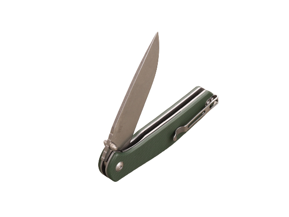 GANZO Zatvárací nôž G6804 Liner Lock - green (G6804-GR)
