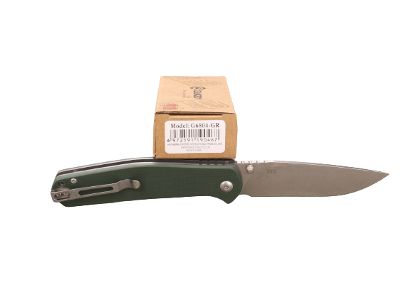 GANZO Zatvárací nôž G6804 Liner Lock - green (G6804-GR)