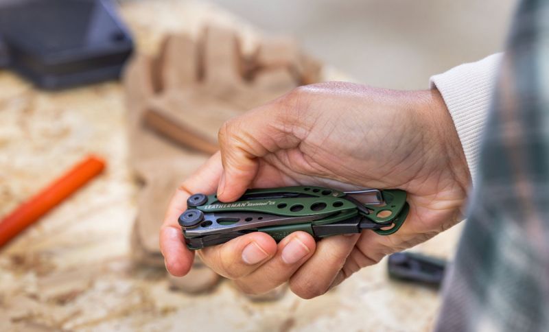 LEATHERMAN Multitool SKELETOOL CX - OG green (833139)