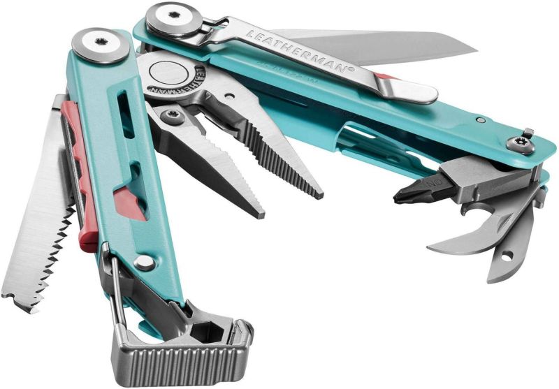 LEATHERMAN Multitool SIGNAL - aqua stainless (833187)