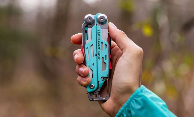 LEATHERMAN Multitool SIGNAL - aqua stainless (833187)