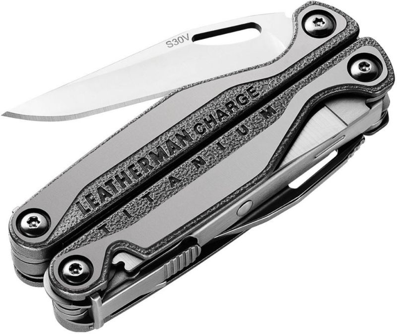 LEATHERMAN Multitool CHARGE TTi PLUS - silver / grey (832528)