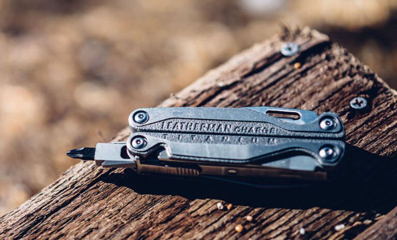 LEATHERMAN Multitool CHARGE TTi PLUS - silver / grey (832528)