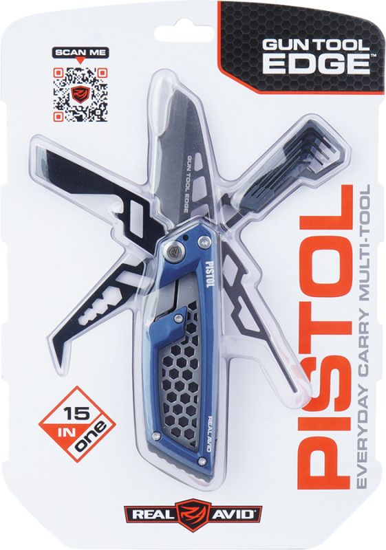 REAL AVID Multitool Gun Tool Edge Pistol - blue (AVGTE-P)