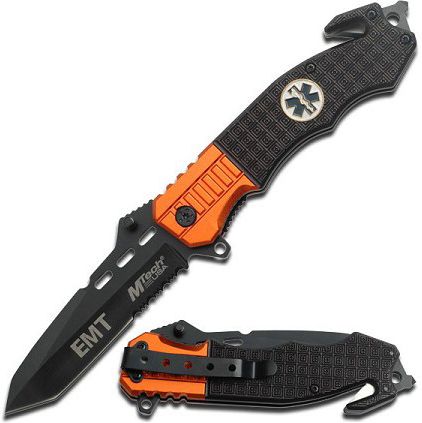 MTECH Zatvárací nôž Rescue Linerlock EMT (MT740EM)