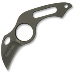 K25 Nôž s pevnou čepeľou na krk Tactical 3.9 - grey(31849)