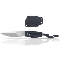 ANVKnives Nôž s pevnou čepeľou P100 Sleipner - black (ANVP100-002)