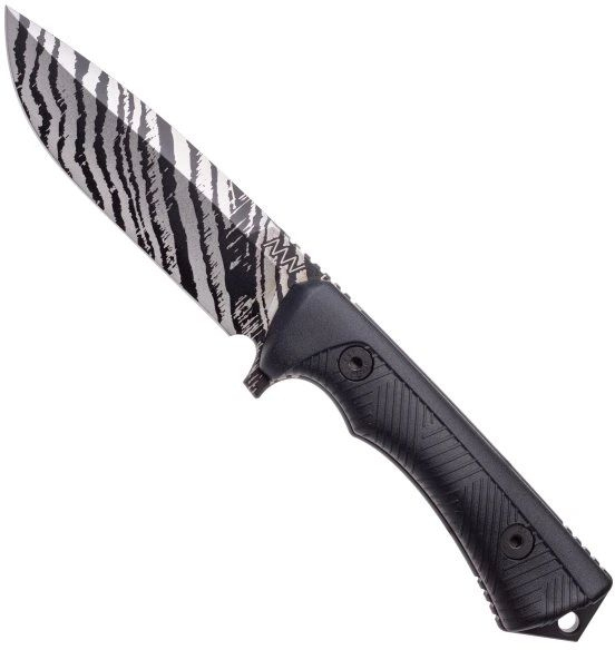 ANVKnives Nôž s pevnou čepeľou P250 Sleipner/GRNPU Zombie Edition - black (ANVP250-007)