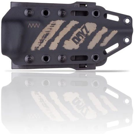 ANVKnives Nôž s pevnou čepeľou P250 Sleipner/GRNPU Zombie Edition - black (ANVP250-007)