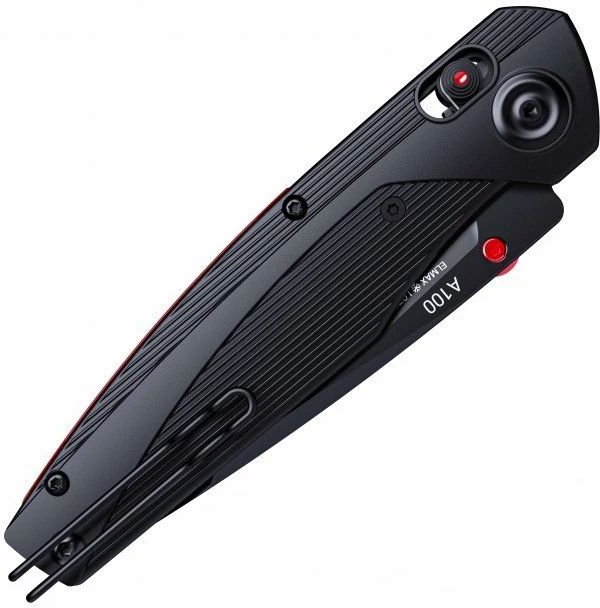 ANVKnives Zatvárací nôž A100 Elmax/GRN ALock DLC - black (ANVA100-016)