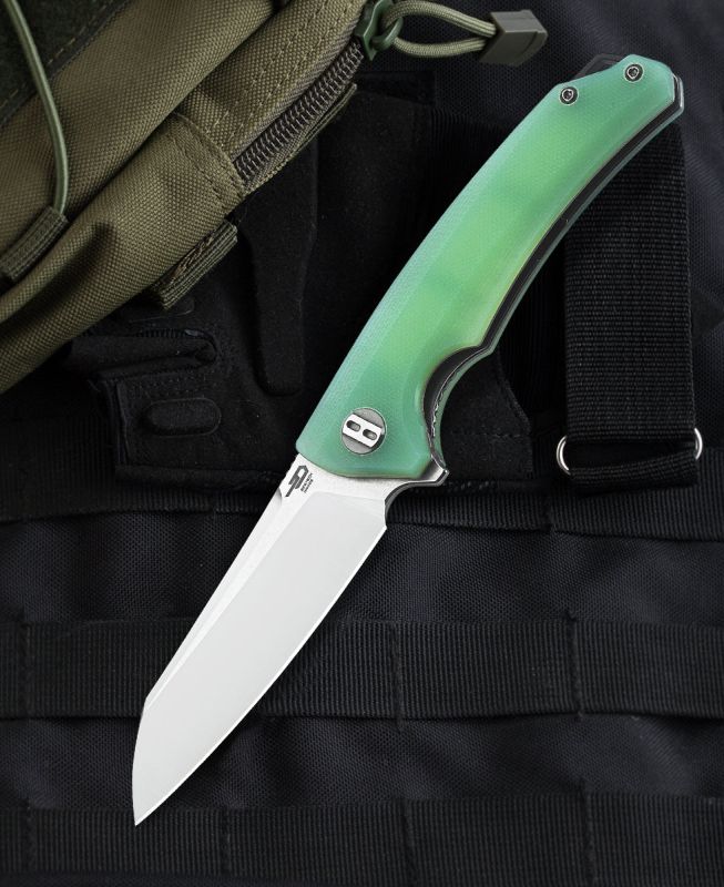 BESTECH Zatvárací nôž TEXEL LinerLock - transparent (BG21B-1)
