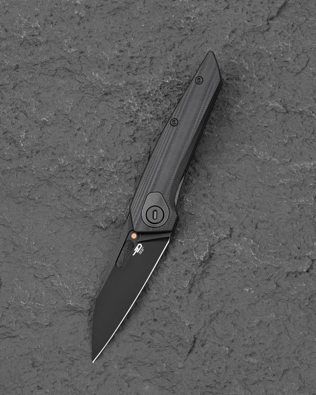 BESTECH Zatvárací nôž VK-VOID LinerLock Black SW - black (BG63E)
