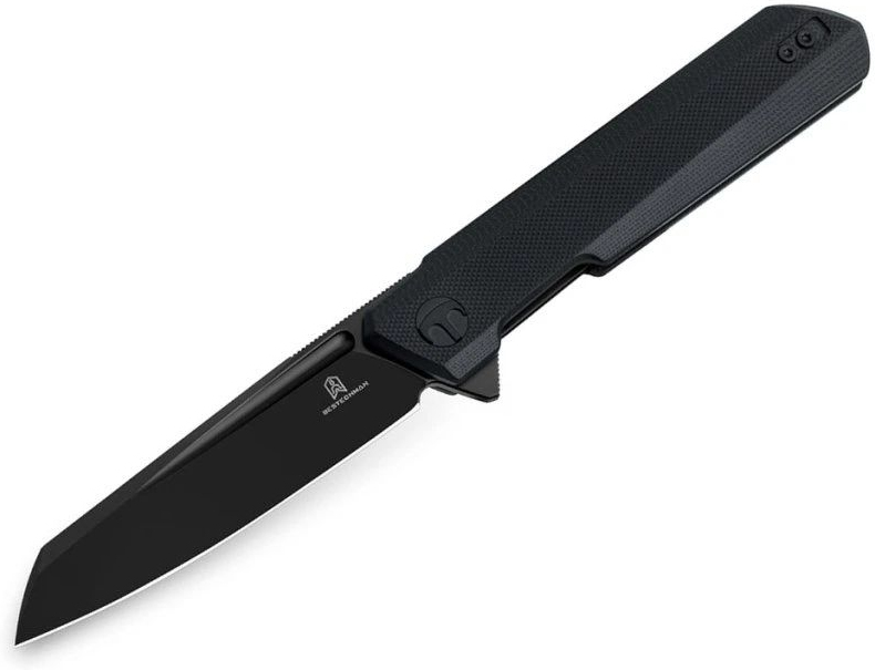 BESTECH Zatvárací nôž DUNDEE LinerLock Black PVD - black (BMK09E)