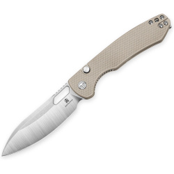 BESTECH Zatvárací nôž FIREBIRD ButtonLinerLock - beige (BMK05B)