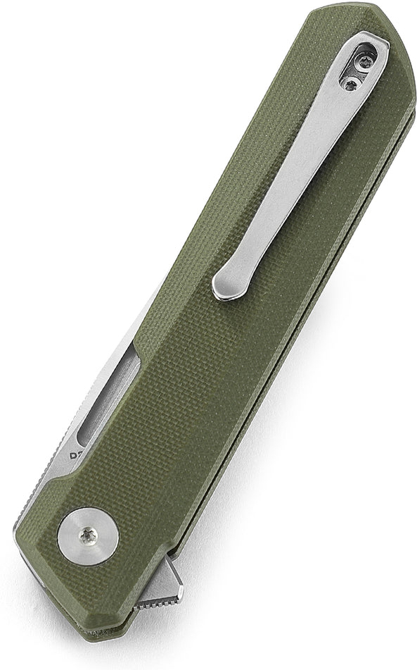 BESTECH Zatvárací nôž DUNDEE LinerLock - green (BMK01B)