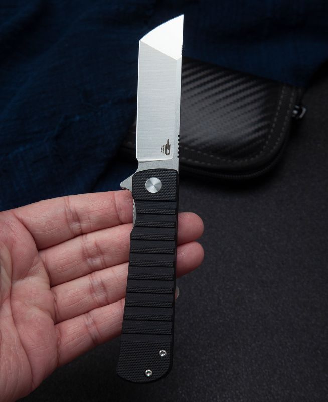 BESTECH Zatvárací nôž TITAN LinerLock  - black (BG49A-1)