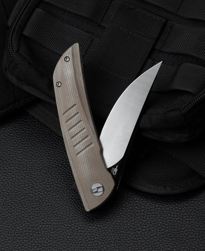 BESTECH Zatvárací nôž SWIFT LinerLock  - beige (BG30C-2)