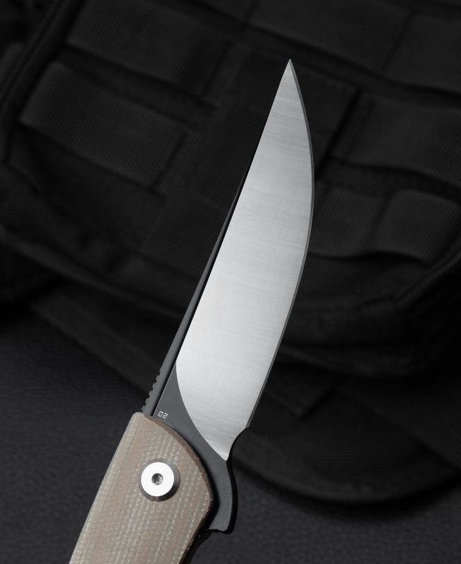 BESTECH Zatvárací nôž SWIFT LinerLock  - beige (BG30C-2)