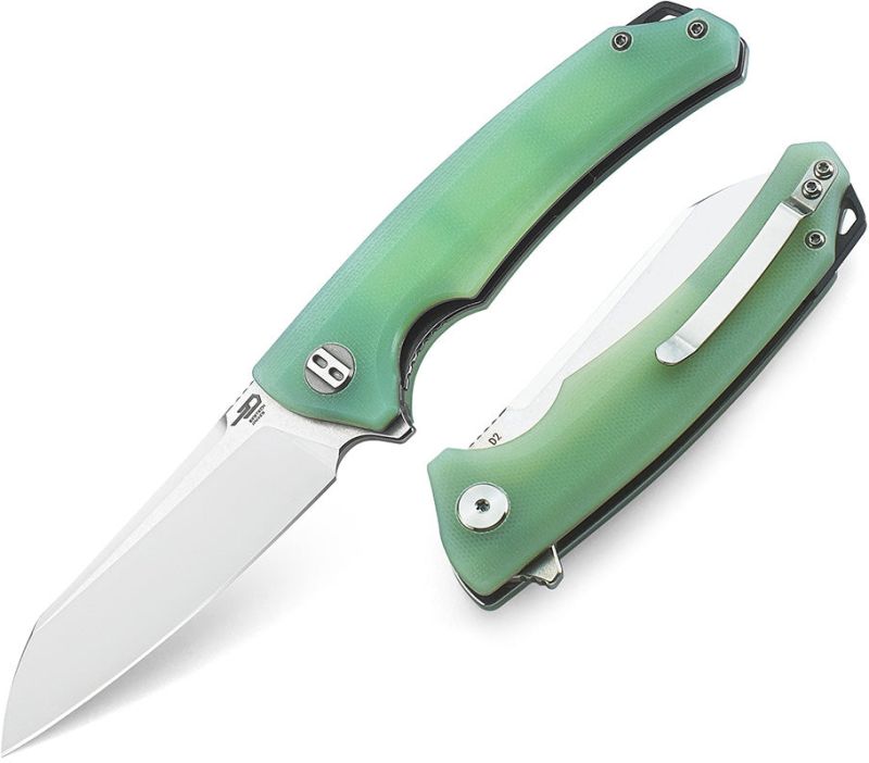 BESTECH Zatvárací nôž TEXEL LinerLock - transparent (BG21B-1)