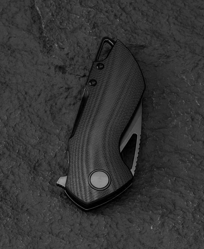 BESTECH Zatvárací nôž RIVERSTONE LinerLock Black SW - black (BL03C)