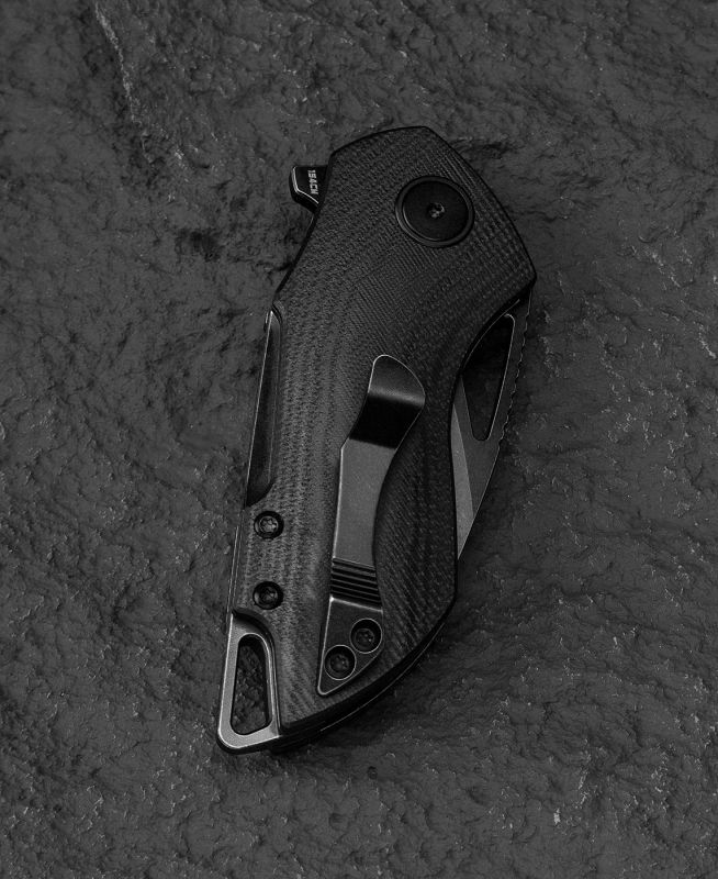 BESTECH Zatvárací nôž RIVERSTONE LinerLock Black SW - black (BL03C)