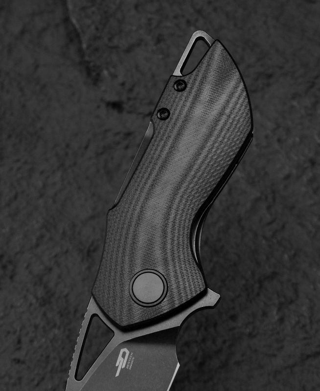 BESTECH Zatvárací nôž RIVERSTONE LinerLock Black SW - black (BL03C)