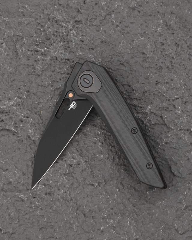 BESTECH Zatvárací nôž VK-VOID LinerLock Black SW - black (BG63E)