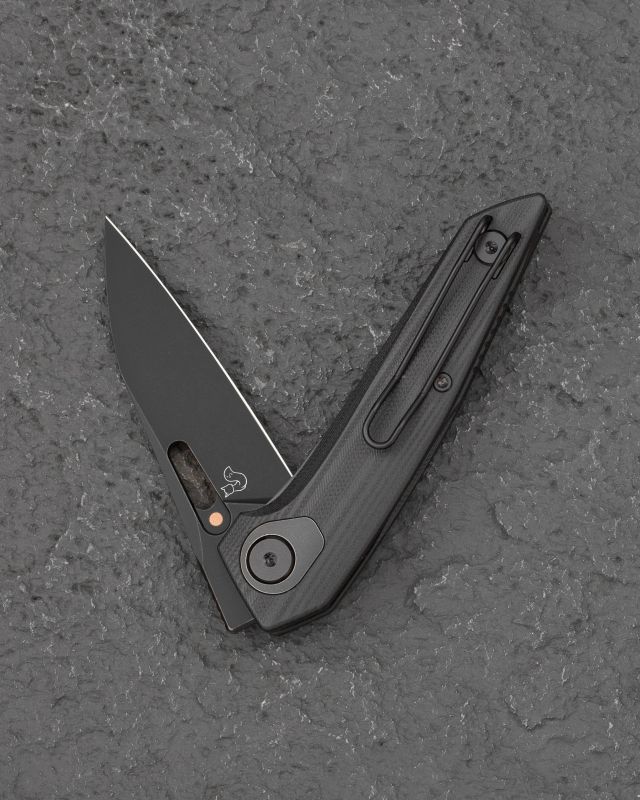 BESTECH Zatvárací nôž VK-VOID LinerLock Black SW - black (BG63E)