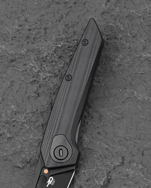BESTECH Zatvárací nôž VK-VOID LinerLock Black SW - black (BG63E)