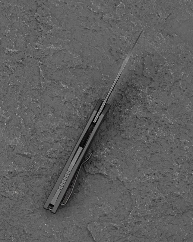 BESTECH Zatvárací nôž VK-VOID LinerLock Black SW - black (BG63E)