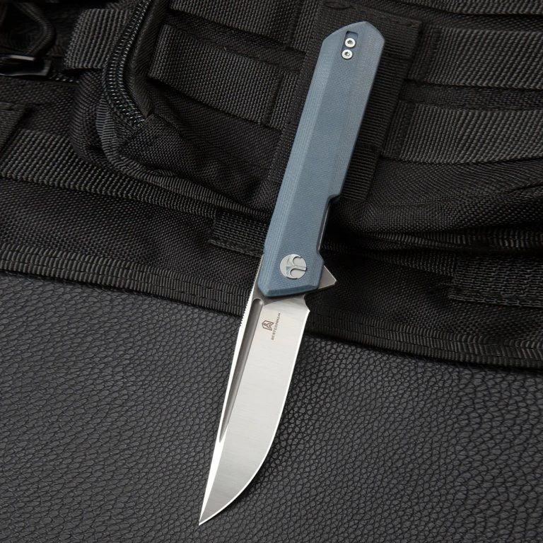BESTECH Zatvárací nôž DUNDEE LinerLock Grey - grey (BMK01F)