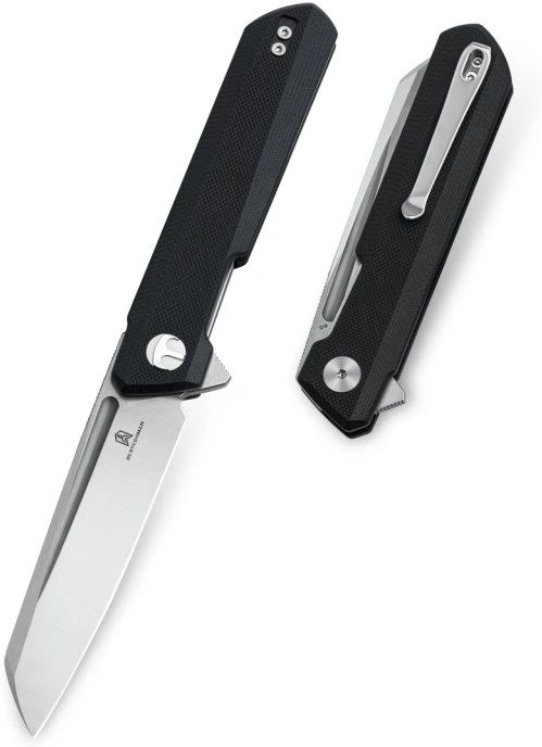 BESTECH Zatvárací nôž DUNDEE LinerLock - black (BMK09A)