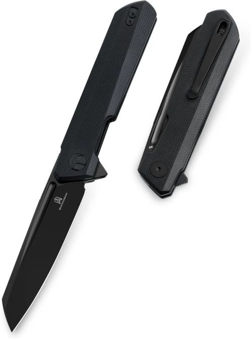 BESTECH Zatvárací nôž DUNDEE LinerLock Black PVD - black (BMK09E)