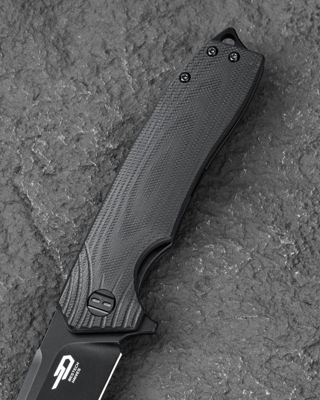 BESTECH Zatvárací nôž LION LinerLock Black PVD - black (BG01D)