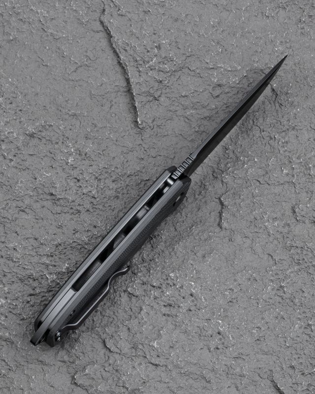 BESTECH Zatvárací nôž LION LinerLock Black PVD - black (BG01D)