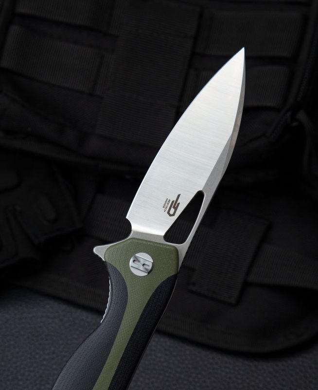 BESTECH Zatvárací nôž KOMODO LinerLock - black / green (BG26A)