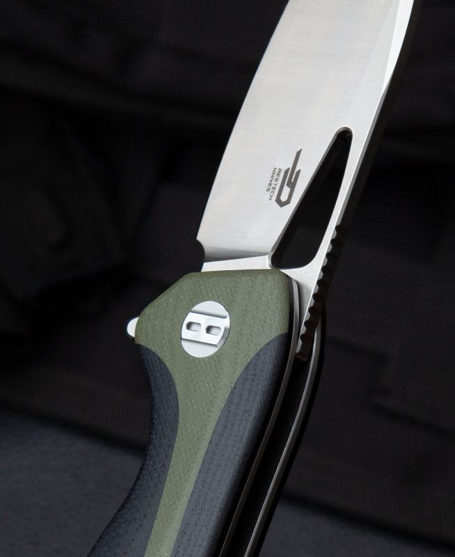 BESTECH Zatvárací nôž KOMODO LinerLock - black / green (BG26A)