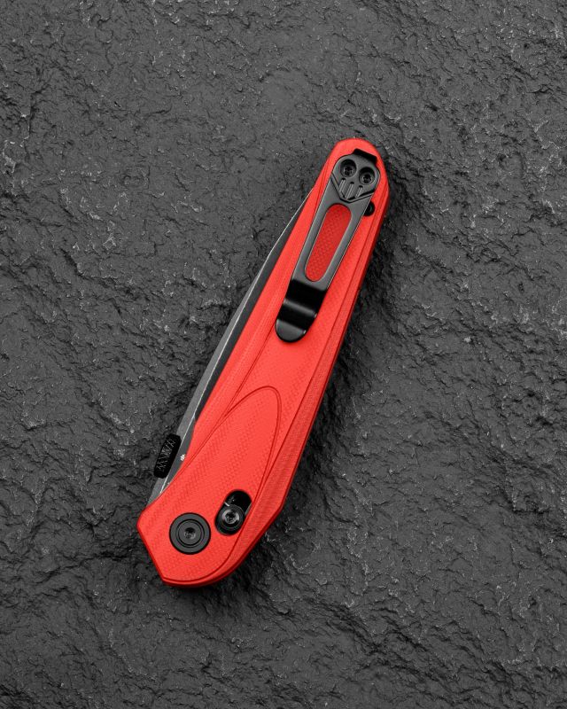 BESTECH Zatvárací nôž MOTHUS BarLock Black SW - red (BG67H)