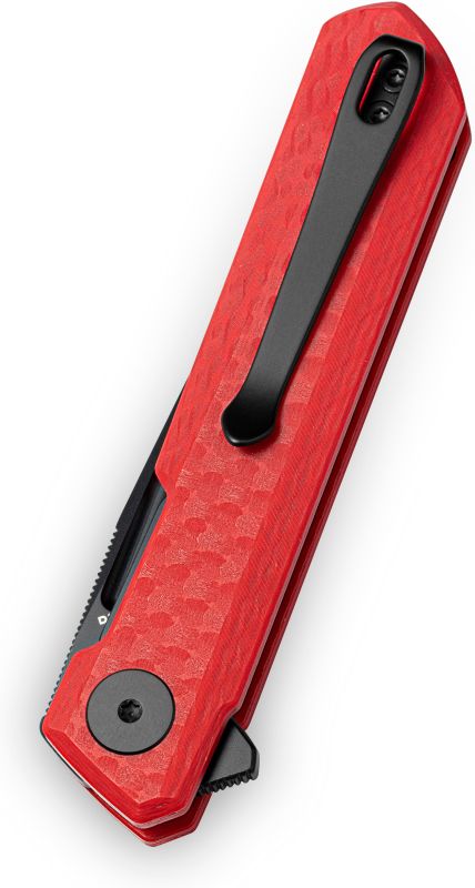 BESTECH Zatvárací nôž MINI DUNDEE LinerLock Black PVD - red (BMK03N)