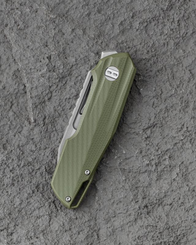BESTECH Zatvárací nôž TODDLER LinerLock - OD green (BG64B)