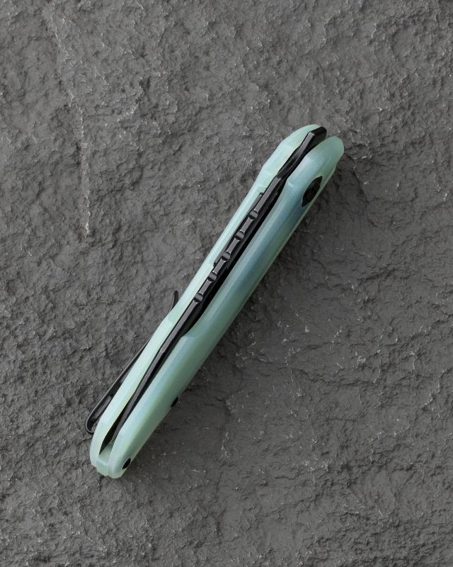 BESTECH Zatvárací nôž TODDLER LinerLock Black SW - transparent (BG64F)