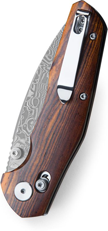 BESTECH Zatvárací nôž RONAN BarLock Damascus - rosewood (BMK02L)