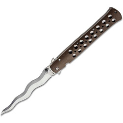 COLD STEEL Zatvárací nôž 6" TI-LITE ZYTEL HANDLE - flat dark earth (26SXK6)