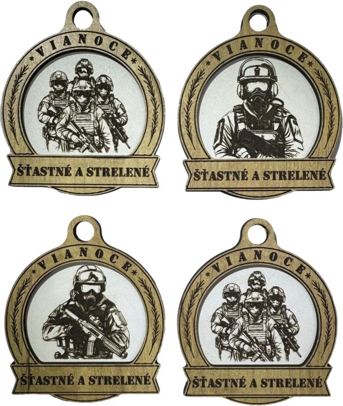 Muničák Vianočné ozdoby