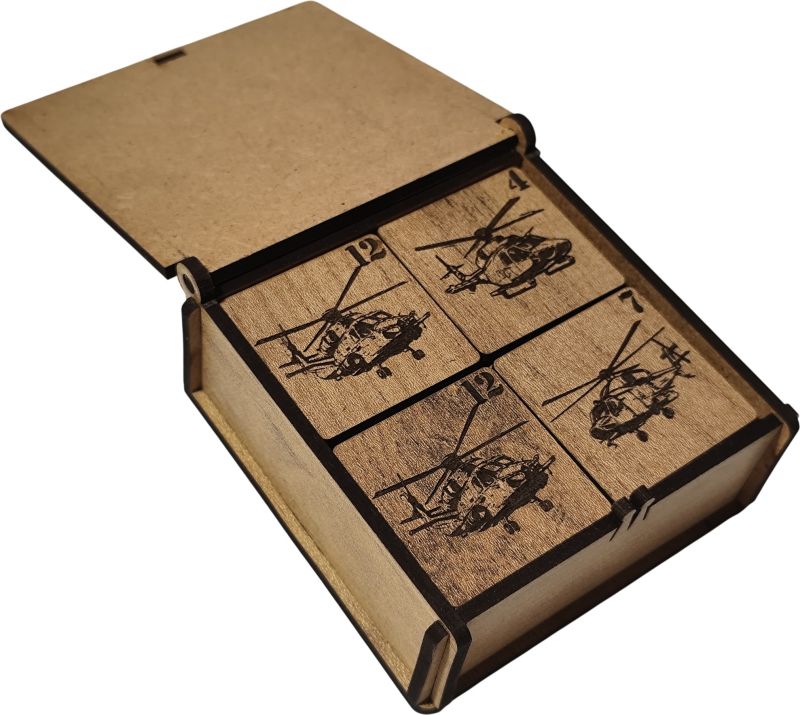 Muničák Pexeso, vrtulníky